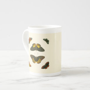 Tasse En Porcelaine Papillons lumineux par Pieter Cramer