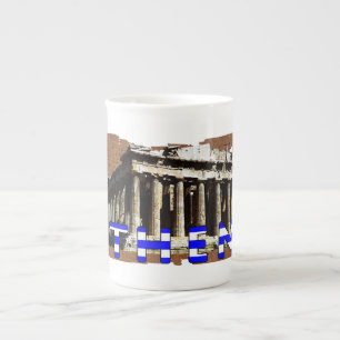 Tasse En Porcelaine Partenon Athènes Grèce