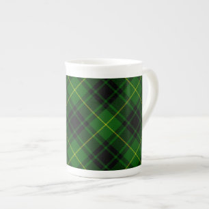 Tasse En Porcelaine Pâte verte de tartan MacArthur