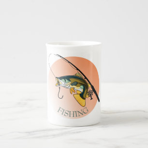 Tasse En Porcelaine pêche