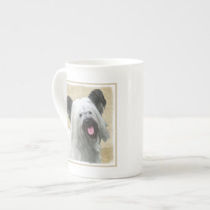 Tasse En Porcelaine Peinture Skye Terrier - Cute Original Chien Art