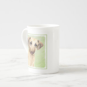Tasse En Porcelaine Peinture Sloughis - Joli art original pour chien