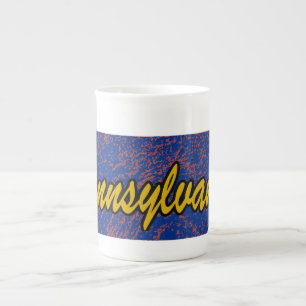 Tasse En Porcelaine Pennsylvanie