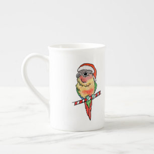 Tasse En Porcelaine Père Noël Conure Christmas Mug
