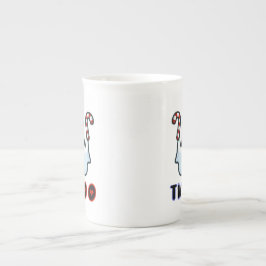 Tasse En Porcelaine Père Noël Ghost Paper Cup