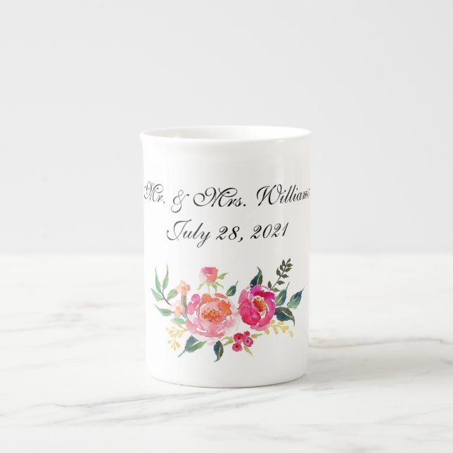 Tasse En Porcelaine Personnalisé (Devant)