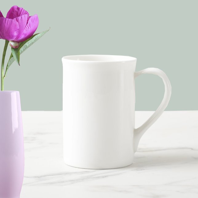 Tasse En Porcelaine Personnaliser Ajouter un nom Photo ou oeuvre d'art (Créateur téléchargé)