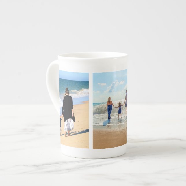 Tasse En Porcelaine Personnaliser votre photo Collage Mug (Devant gauche)