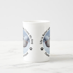Tasse En Porcelaine Personnalisez votre propre photo d'animal de compa