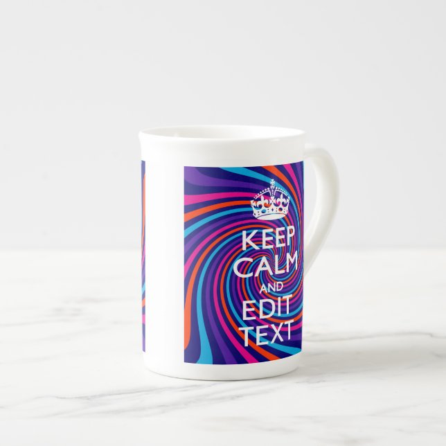 Tasse En Porcelaine Personnalize Your Keep (Devant droit)