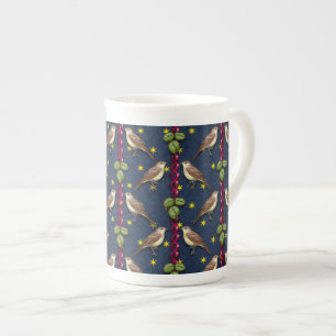 Tasse En Porcelaine Petits oiseaux chanteurs