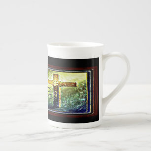 Tasse En Porcelaine Photos des écritures 05