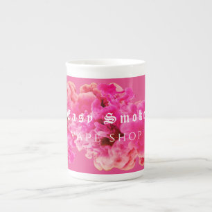 Tasse En Porcelaine Pink Smoke Vape Shop Business