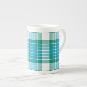 Tasse En Porcelaine Plage de grille d'océan