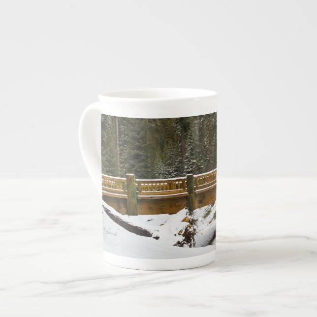 Tasse En Porcelaine Pont à Wuksachi (Devant gauche)