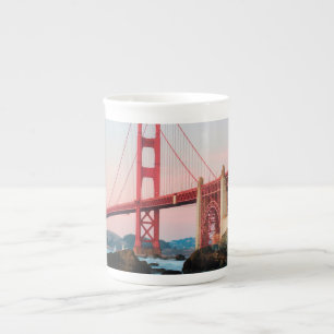 Tasse En Porcelaine Pont d'or