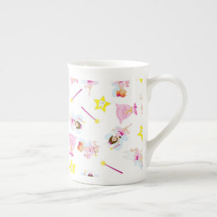 Tasse En Porcelaine Pretty Tooth Fairy Magic Wand White Teeth Yellow