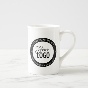 Tasse En Porcelaine Remplacement et personnalisation faciles du logo