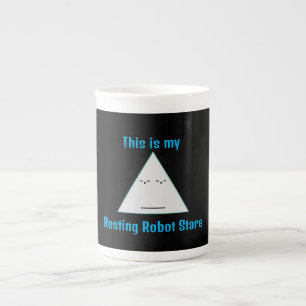 Tasse En Porcelaine Repose Stare-robot - Boug de spécialité