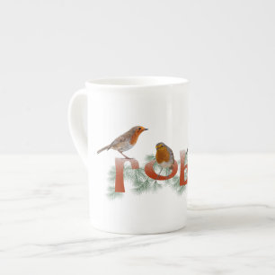 Tasse En Porcelaine Robins Mug