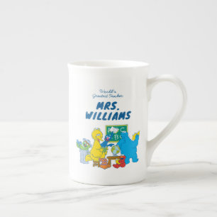 Tasse En Porcelaine Rue Sésame   Le plus grand enseignant du monde