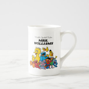 Tasse En Porcelaine Rue Sésame Le plus grand enseignant du monde