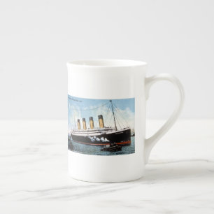 Tasse En Porcelaine S.S. Olympic Star, White Star Line, 1913