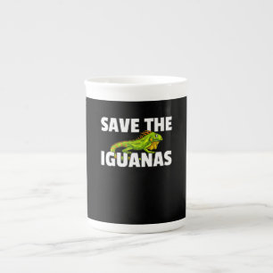 Tasse En Porcelaine Sauvegardez Le Cadeau Iguanas Reptile Lizard Hunte