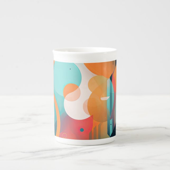 Tasse En Porcelaine simplistic design coffee mug  (Devant)