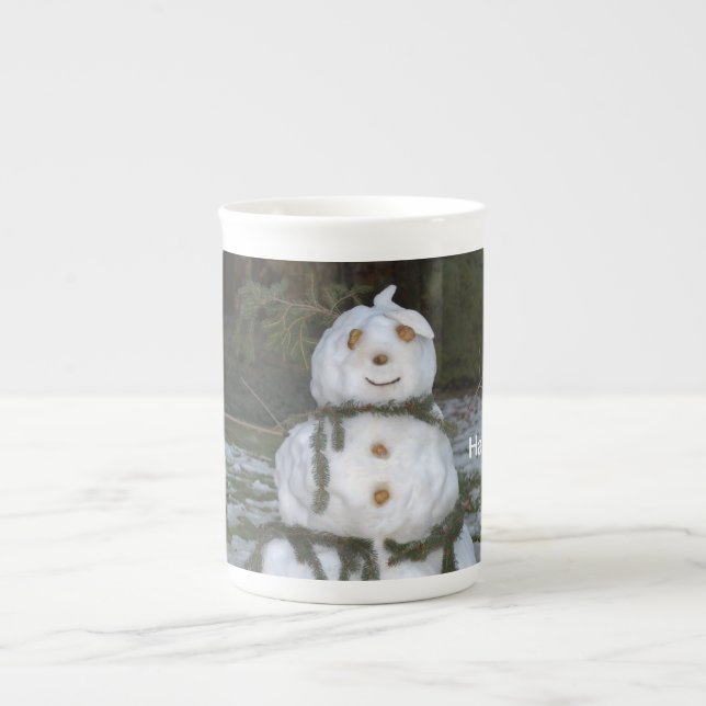 Tasse En Porcelaine Snownan habillé d'os Chine Mug (Devant)
