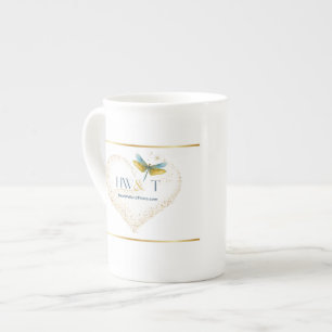 Tasse En Porcelaine Soins élégantsBien et prospérité