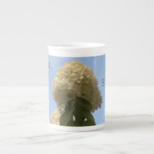 Tasse En Porcelaine Soyez inspiré Lime Hydrangea Mug