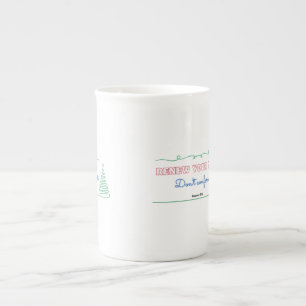 Tasse En Porcelaine Spécialité Mug w message d'espoir et de transforma