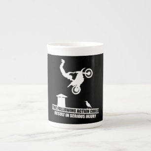 Tasse En Porcelaine Sports Vélo Dirt Motos Lover Cadeau
