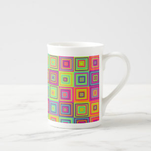 Tasse En Porcelaine Squares