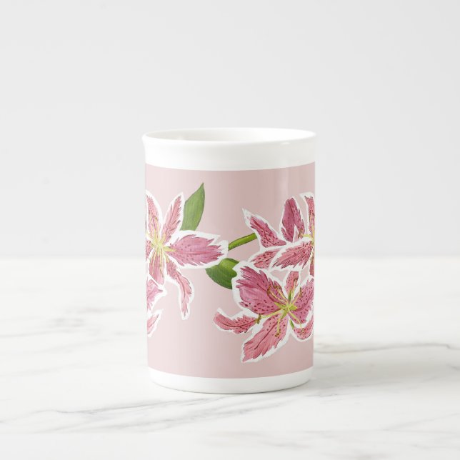 Tasse En Porcelaine Stargazer Lys Bone China Mug (Devant)
