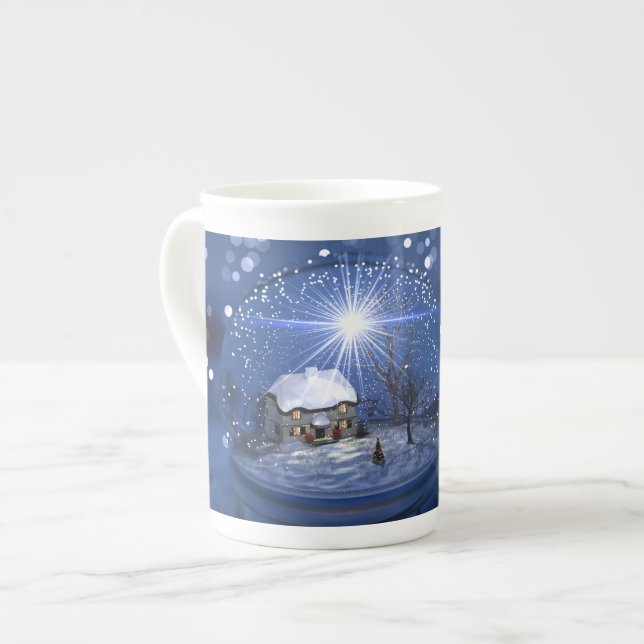 Tasse En Porcelaine Starlight Globe Specialty Mug (Devant gauche)
