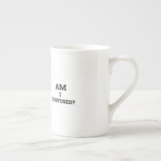 Tasse En Porcelaine Suis-je confus