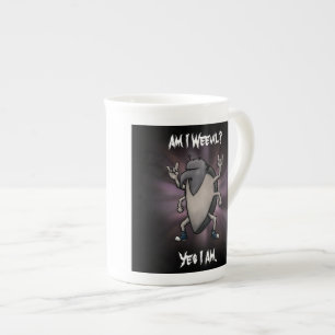 Tasse En Porcelaine Suis-je un cartoon heavy metal charançon