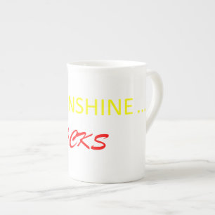Tasse En Porcelaine Sunshine Rocks Café Mug