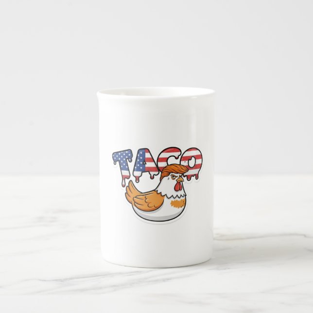 TASSE EN PORCELAINE TACO (Devant)