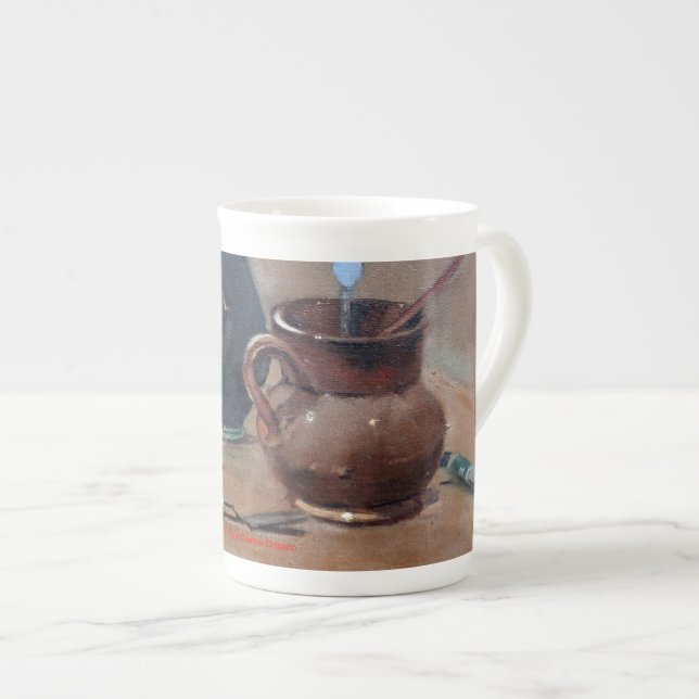 Tasse En Porcelaine Taza De Porcelana Bodegón (Devant droit)
