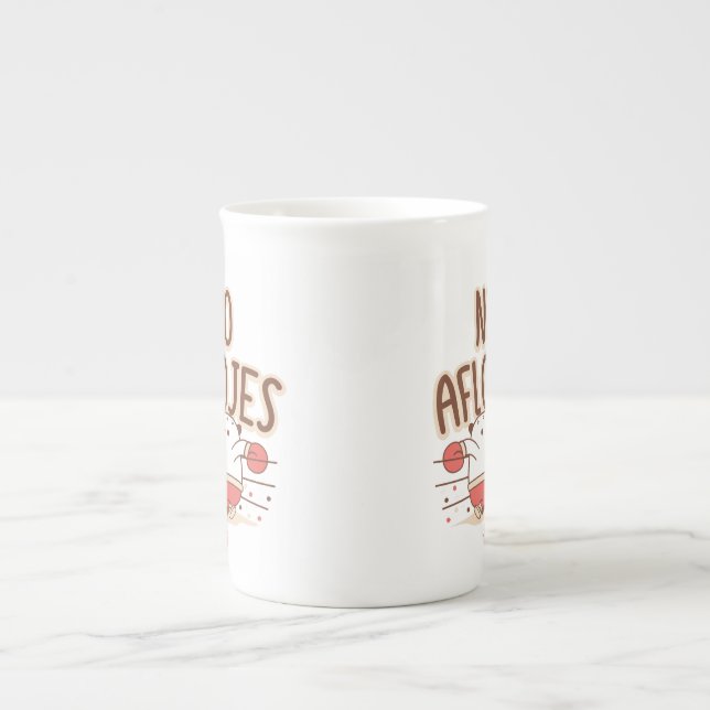 Tasse En Porcelaine Taza Jumbo│No aflojes (Devant)
