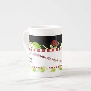 Tasse En Porcelaine Tea-up taille enfant pour les parties de thé, fleu