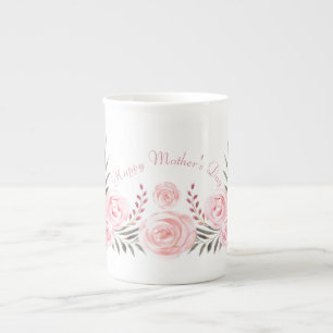 Tasse En Porcelaine Tender Blusing Roses personnalisé os Chine Mug