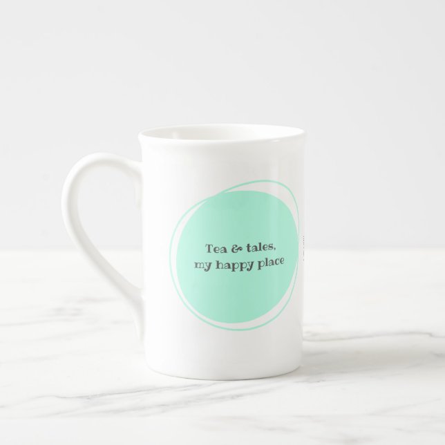 Tasse En Porcelaine Thé & Contes 1 os Chine Mug (Gauche)
