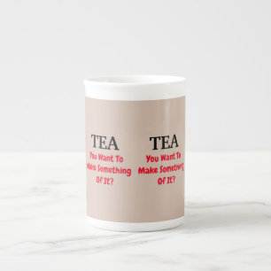 TASSE EN PORCELAINE THÉ FORT CAFÉ MUG