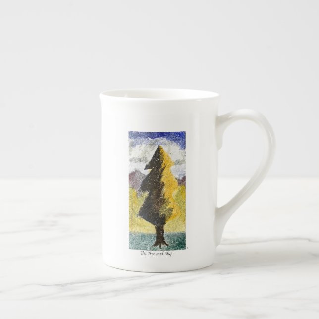 Tasse En Porcelaine The Tree and Sky (Droite)