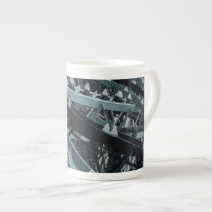 Tasse En Porcelaine Tour Eiffel Paris Acier et ciel