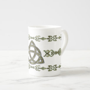 Tasse En Porcelaine Triquetra naturel